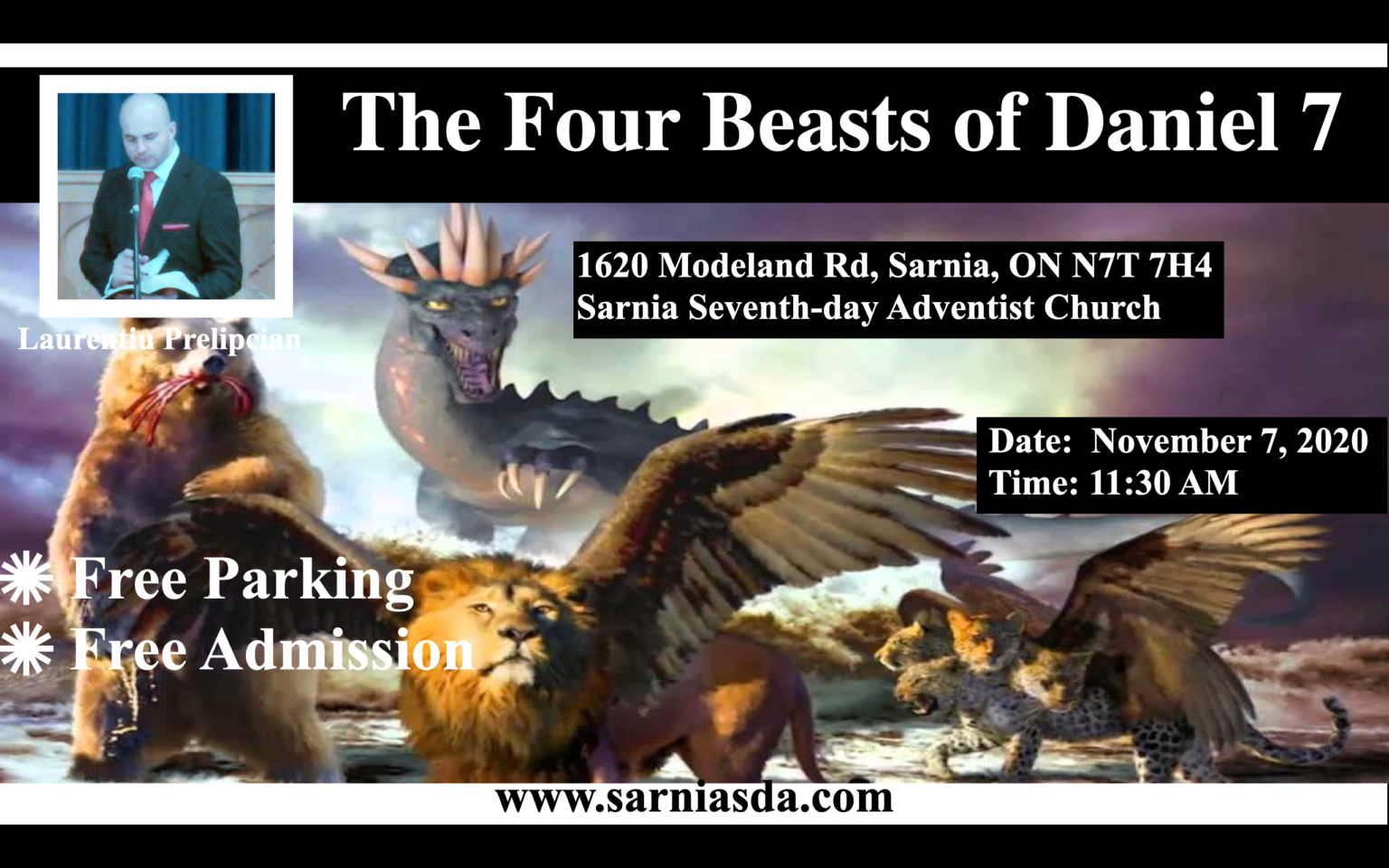 The Four Beasts Of Daniel 7 Sarnia Seventh Day Adventist Church